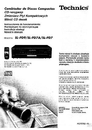 User manual Panasonic SL-PD7  ― Manual-Shop.ru