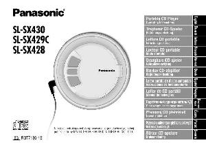 Инструкция Panasonic SL-SX428  ― Manual-Shop.ru