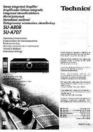 Инструкция Panasonic SU-A707  ― Manual-Shop.ru