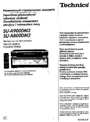 Инструкция Panasonic SU-A800DM2  ― Manual-Shop.ru