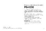 User manual Pantech PG-6200 