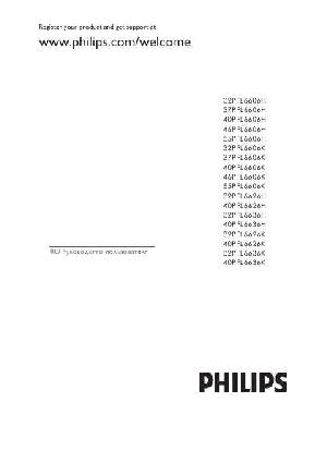 User manual Philips 40PFL6636K  ― Manual-Shop.ru