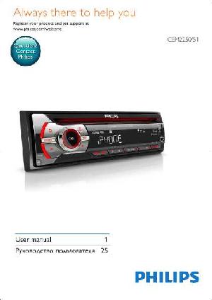 Инструкция Philips CEM-2250  ― Manual-Shop.ru