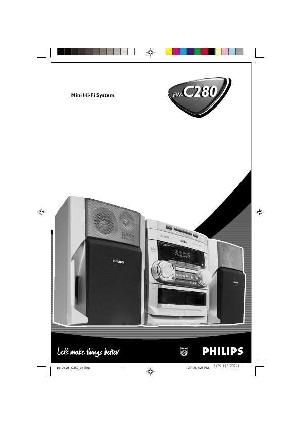 Инструкция Philips FW-C280  ― Manual-Shop.ru