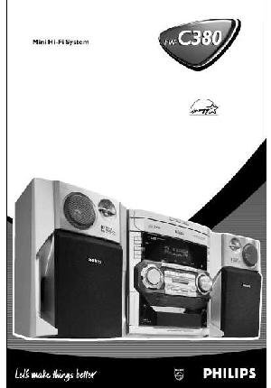 Инструкция Philips FW-C380  ― Manual-Shop.ru