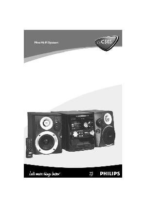 Инструкция Philips FW-C505  ― Manual-Shop.ru