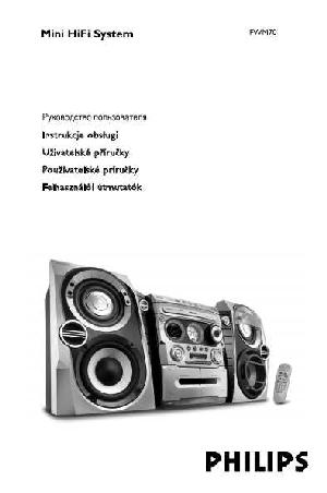 Инструкция Philips FW-M70  ― Manual-Shop.ru
