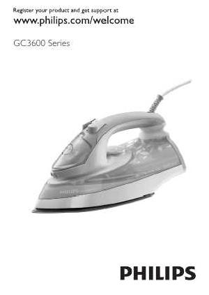 Инструкция Philips GC-3630  ― Manual-Shop.ru