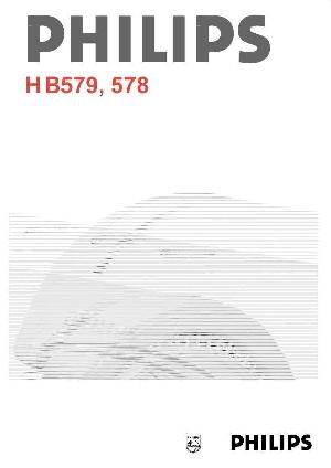 Инструкция Philips HB-579  ― Manual-Shop.ru