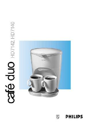 Инструкция Philips HD-7142  ― Manual-Shop.ru