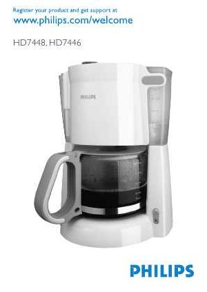 Инструкция Philips HD-7446  ― Manual-Shop.ru