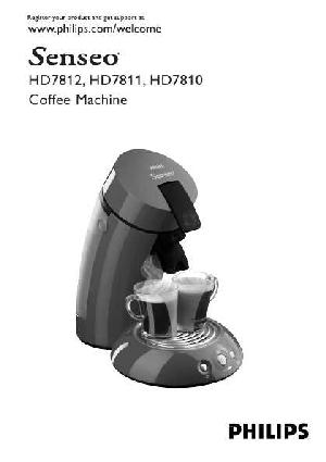 Инструкция Philips HD-7812  ― Manual-Shop.ru