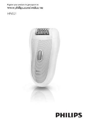 Инструкция Philips HP-6521  ― Manual-Shop.ru