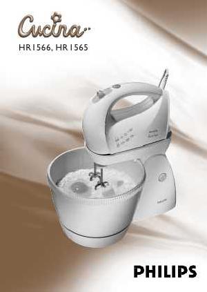 Инструкция Philips HR-1565  ― Manual-Shop.ru