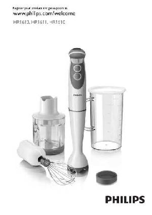 Инструкция Philips HR-1610  ― Manual-Shop.ru
