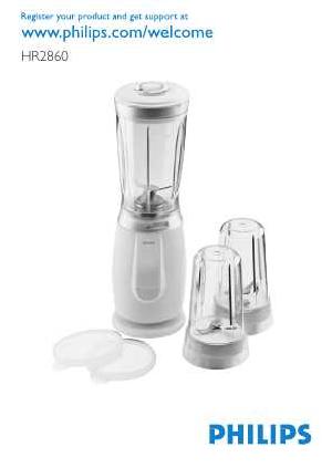 Инструкция Philips HR-2860  ― Manual-Shop.ru