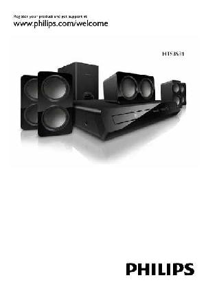 Инструкция Philips HTS-3531  ― Manual-Shop.ru