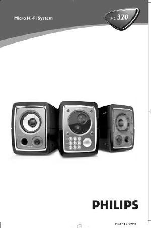 Инструкция Philips MC-320  ― Manual-Shop.ru