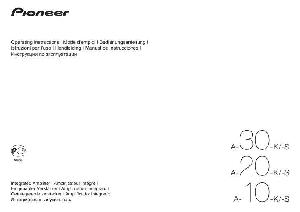 User manual Pioneer A-20  ― Manual-Shop.ru