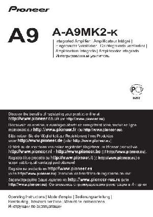 User manual Pioneer A-A9mk2-K  ― Manual-Shop.ru