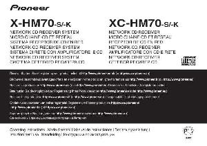 Инструкция Pioneer X-HM70  ― Manual-Shop.ru