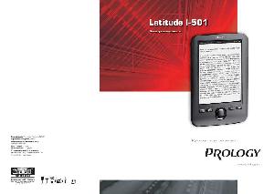User manual Prology i-501 Latitude  ― Manual-Shop.ru