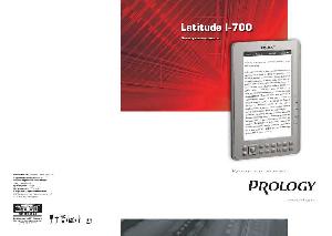 User manual Prology i-700 Latitude  ― Manual-Shop.ru