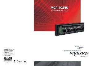 User manual Prology MCA-1025U  ― Manual-Shop.ru