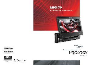 User manual Prology MDD-70  ― Manual-Shop.ru