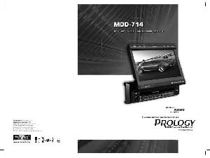 User manual Prology MDD-714  ― Manual-Shop.ru