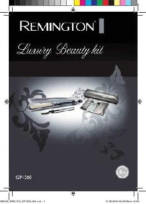 User manual Remington GP1200  ― Manual-Shop.ru