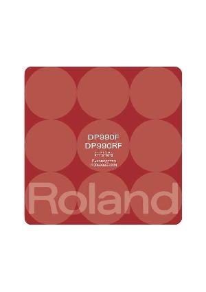 Инструкция Roland DP-990RF  ― Manual-Shop.ru