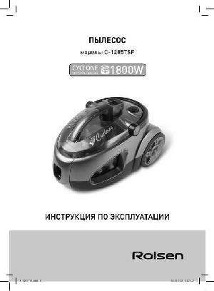 Инструкция Rolsen C-1285TSF  ― Manual-Shop.ru