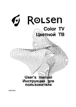 Инструкция Rolsen C-1420  ― Manual-Shop.ru
