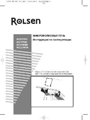 User manual Rolsen MS-1770M  ― Manual-Shop.ru