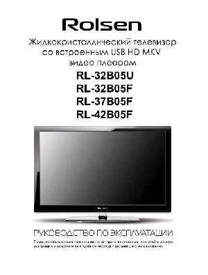 User manual Rolsen RL-32B05U  ― Manual-Shop.ru