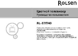 User manual Rolsen RL-32IT40  ― Manual-Shop.ru