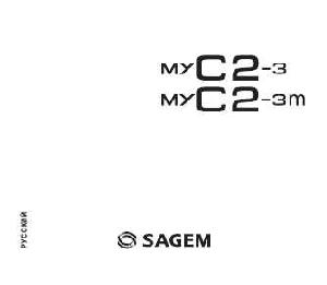 Инструкция SAGEM myC2-3  ― Manual-Shop.ru