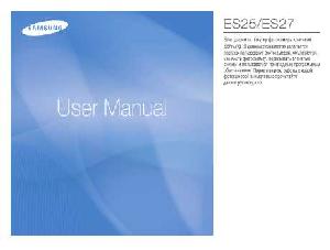 User manual Samsung ES-27  ― Manual-Shop.ru