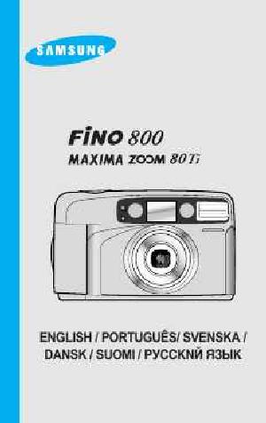 User manual Samsung FINO-800  ― Manual-Shop.ru