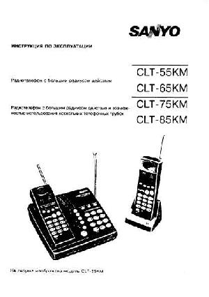 User manual Sanyo CLT-65  ― Manual-Shop.ru