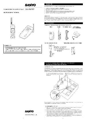 Инструкция Sanyo CLT-A270  ― Manual-Shop.ru