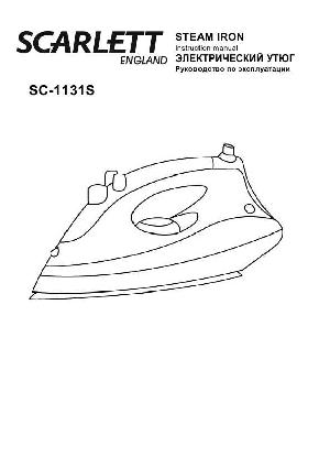 Инструкция Scarlett SC-1131s  ― Manual-Shop.ru