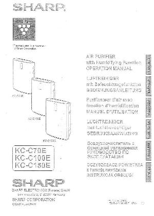 User manual Sharp KC-C150E  ― Manual-Shop.ru