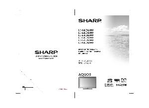 User manual Sharp LC-22LE320RU  ― Manual-Shop.ru