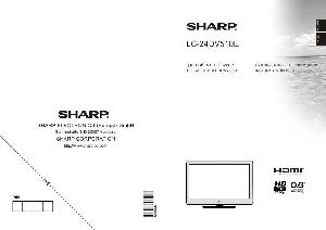 Инструкция Sharp LC-24DV510E  ― Manual-Shop.ru