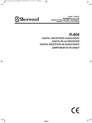 Инструкция Sherwood R-904  ― Manual-Shop.ru