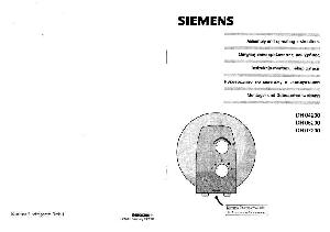 Инструкция Siemens DH-07200  ― Manual-Shop.ru