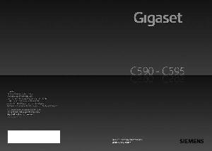 User manual Siemens Gigaset C590  ― Manual-Shop.ru