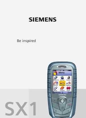 Инструкция Siemens SX-1  ― Manual-Shop.ru